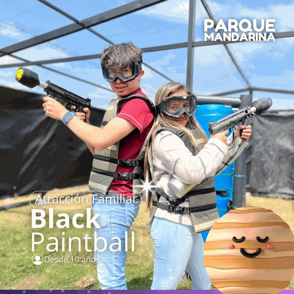 Black Paintball