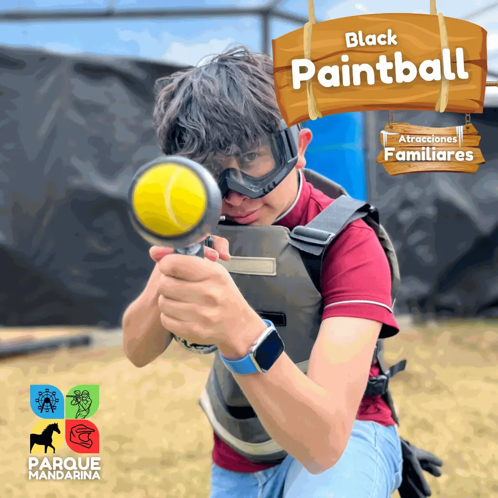 Black Paintball